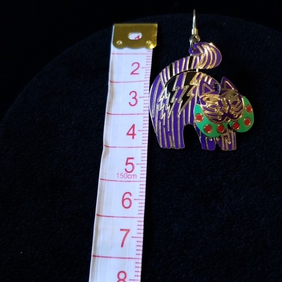 collection cat drop earrings - Picture 3 of 4